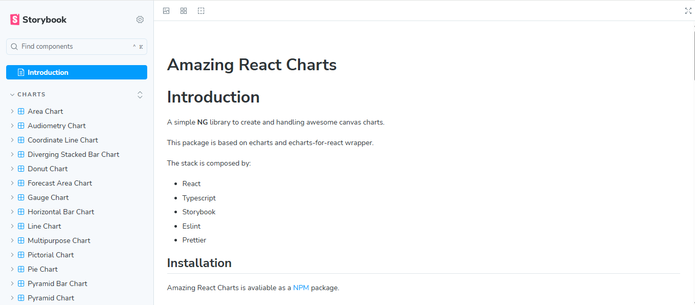 Amazing React Charts